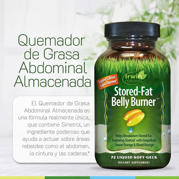 Kit #1 Multivitaminico Quick Energy Red + Quemador de Grasa Abdominal Almacenada, Irwin Naturals
