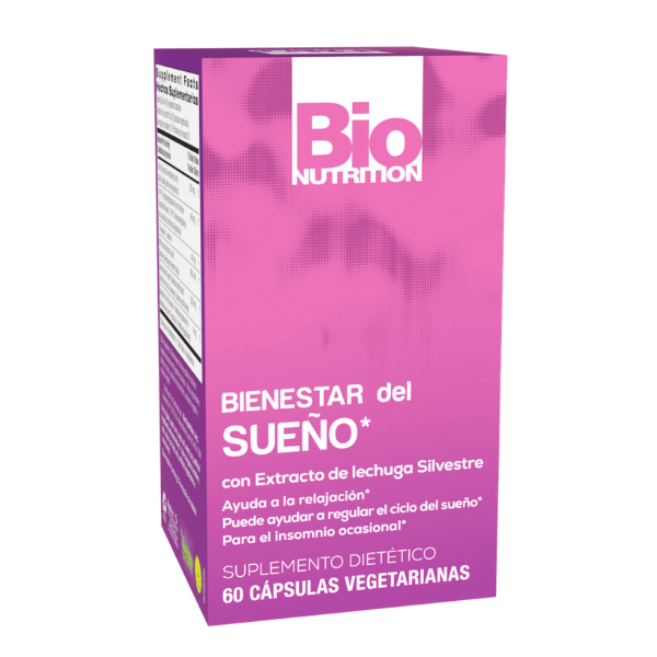 Bienestar para Dormir con Lechuga Silvestre (60 caps), Bio Nutrition