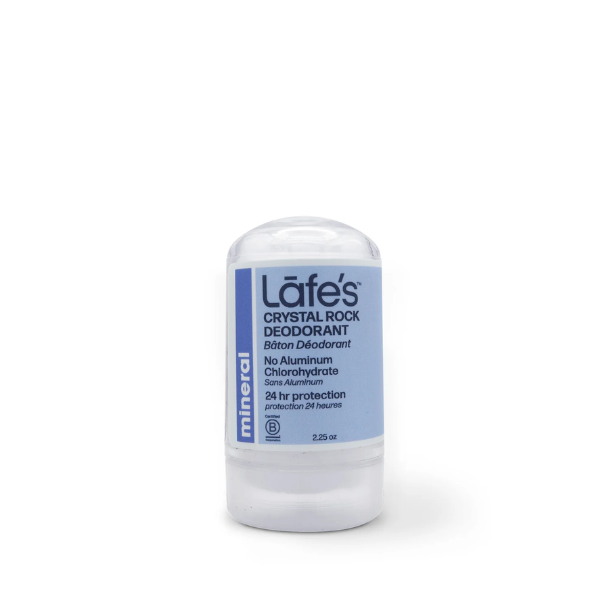 Desodorante Piedra de Cristal Mineral (2.25 oz / 63 g), Lafe's