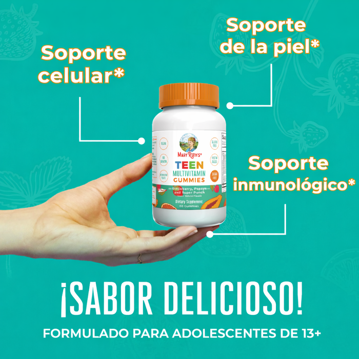 Teen Multivitamin Gummies 60 Gummies Mary Ruth