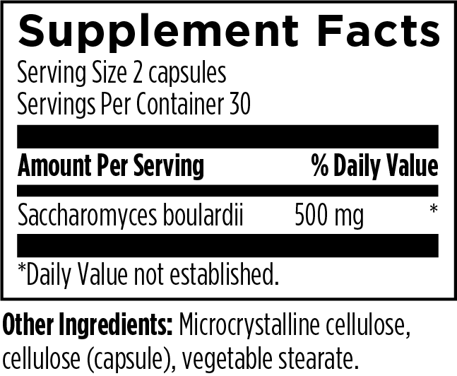 Probiotico FloraMyces™ (60 veg caps), Designs for Health