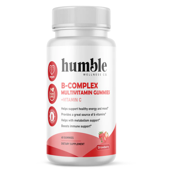 Complejo B con Vitamina C (60 gomitas), Humble
