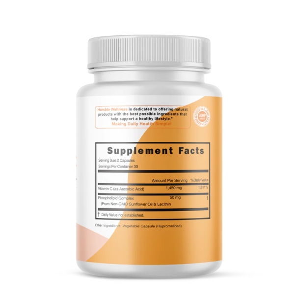 Vitamina C Liposomal (60 caps), Humble