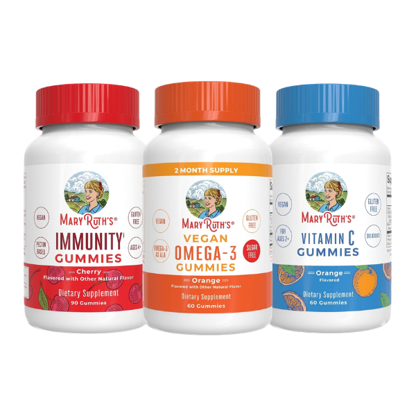 KIT #14 Inmunidad + Omega-3 + Vitamina C, MaryRuth's