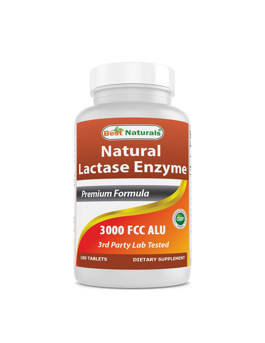 Enzima Lactasa (180 tabs), Best Naturals