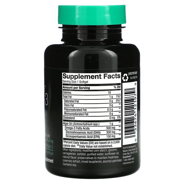 Nutravege® Omega-3 Plant (30 softgels), Nature's Way