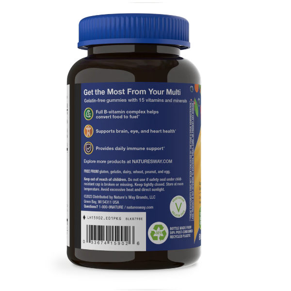 Alive!® Multivitaminico Para Hombres 50+ (60 gomitas), Nature's Way