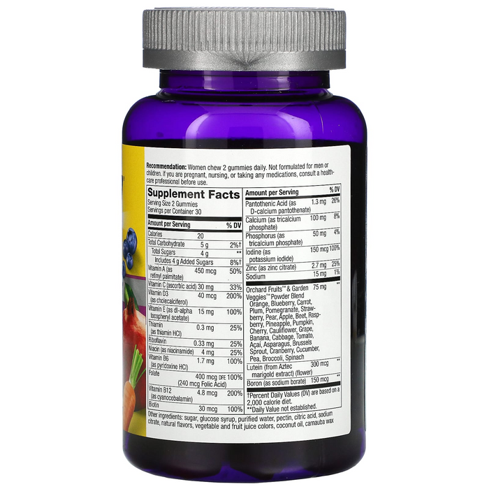 Alive!® Multivitaminico Para Mujeres 50+ (60 gomitas), Nature's Way