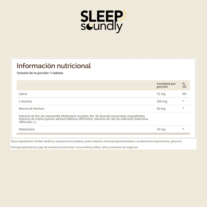 Melatonina Triple Acción Sleep Soundly® (30 caps), Windmill