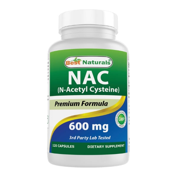 NAC 600 mg (120 caps), Best Naturals