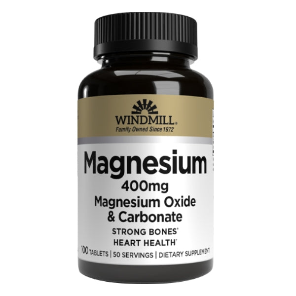 Magnesio 400 mg (100 tabs), Windmill