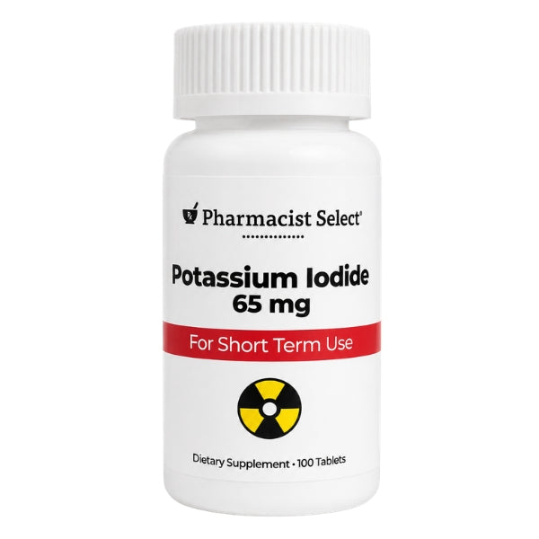 Yoduro de Potasio 65 mg Pharmacist Select® (100 tabs), Windmill