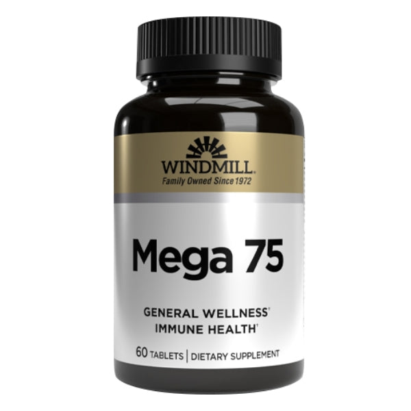 Multivitamínico Mega 75 (60 tabs), Windmill