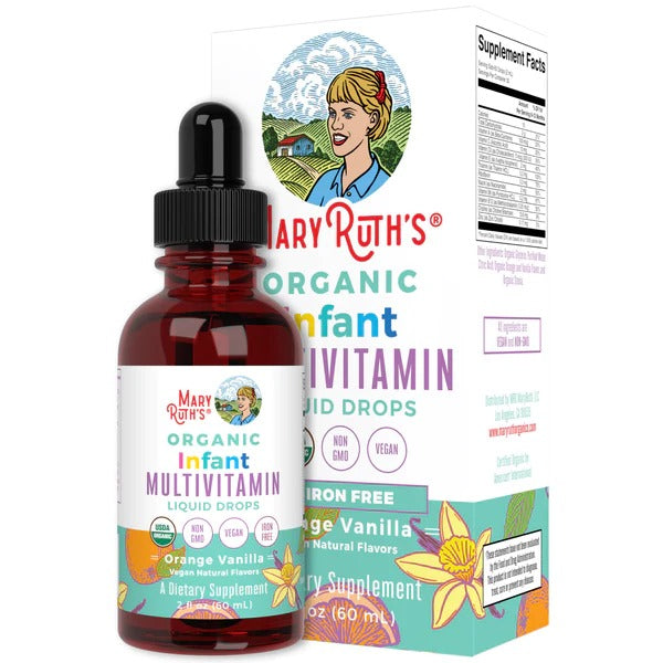 Multivitaminico Organico Para Bebes, Liquido (2 fl oz/60ml), Mary Ruth´s