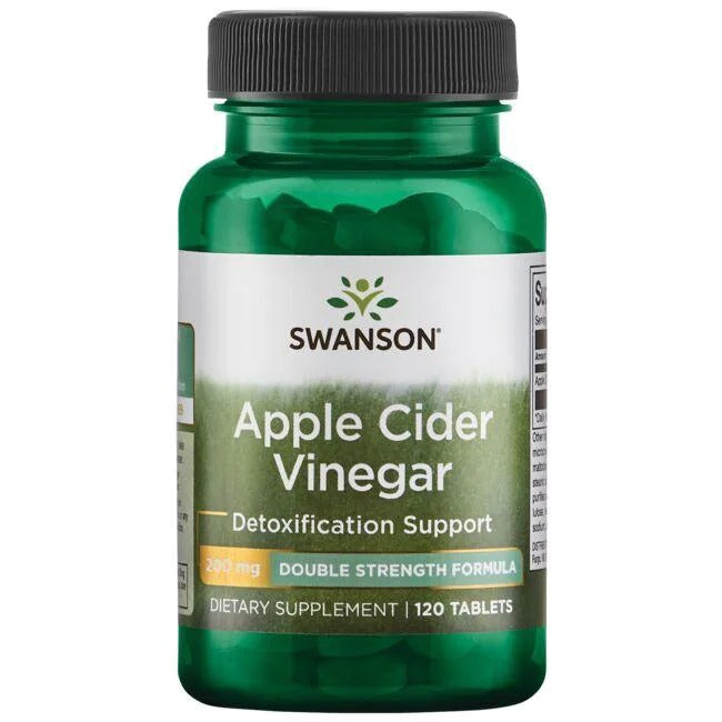 Vinagre De Sidra De Manzana 200 mg (120 tabs), Swanson