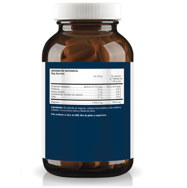 Mag Glycinate 1.28 g (120 tabs), Metagenics