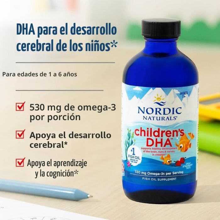 DHA para Niños (4 fl oz/119 ml), Nordic Naturals
