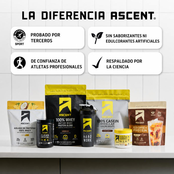 KIT #28 Proteína Whey Chocolate + Vainilla, Ascent