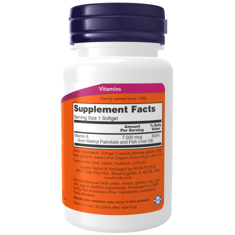Vitamin A 25,000 (100 Softgels) / Vitamin A 25,000