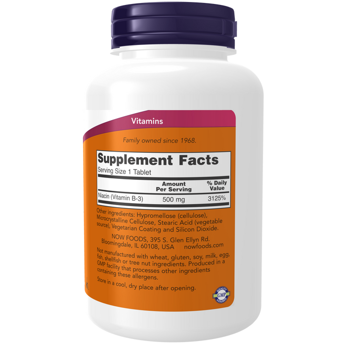 Niacin 500 mg (250 TAB)/ Niacin 500 mg Tablets