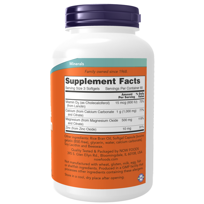 Calcium &amp; Magnesium 1000mg/500mg (240 softgels) / Calcium &amp; Magnesium Softgels