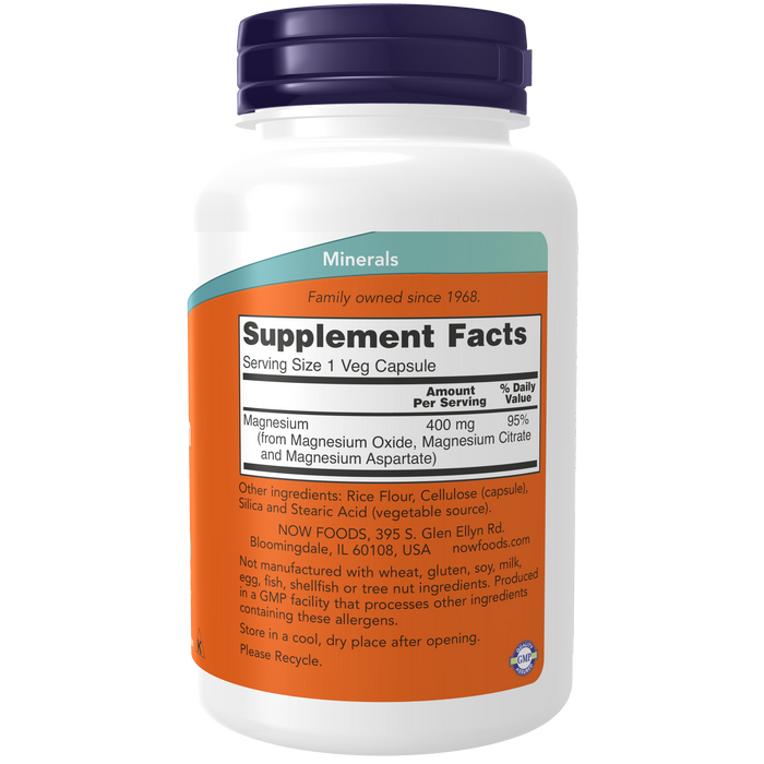 Magnesium 400 mg (180 VegCaps)/ Magnesium 400 mg