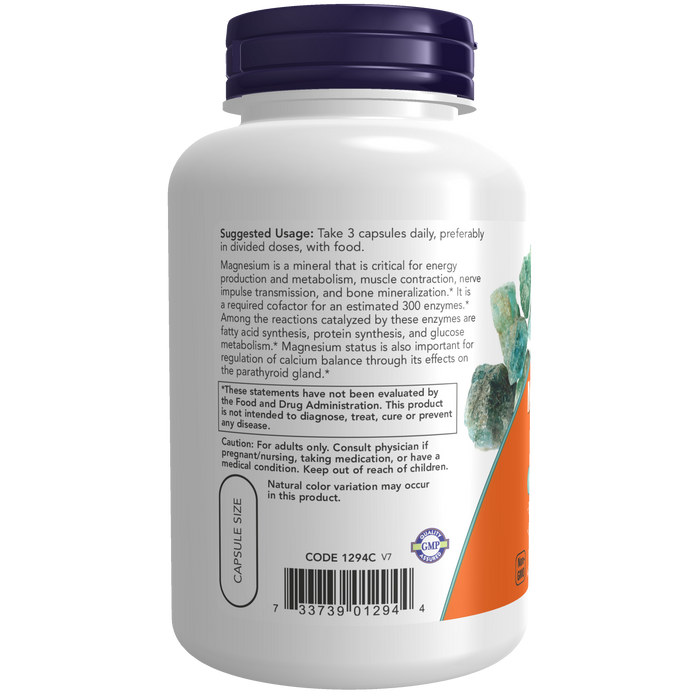 Magnesium Citrate 400mg (120 Vegcaps)/ Magnesium Citrate 400mg