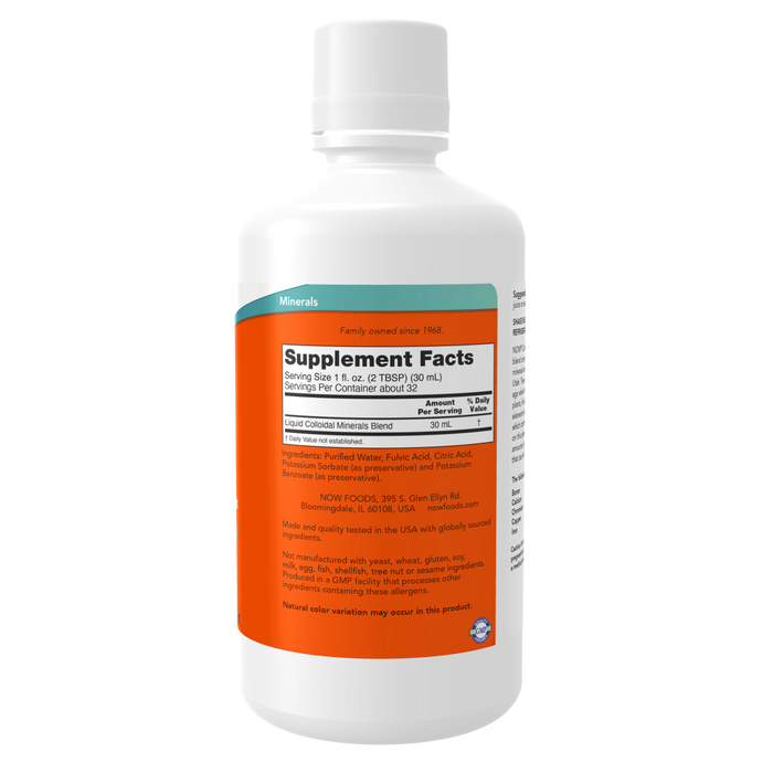 Multimineral Minerales Coloidales, Liquido (32 fl oz/946ml)