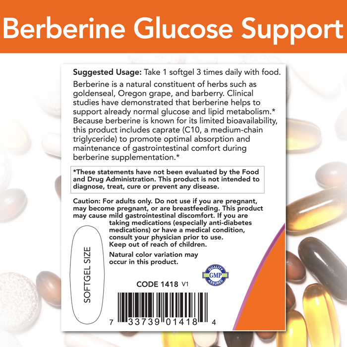 Berberine Glucose Support (90 Softgels) / Berberine Glucose Support