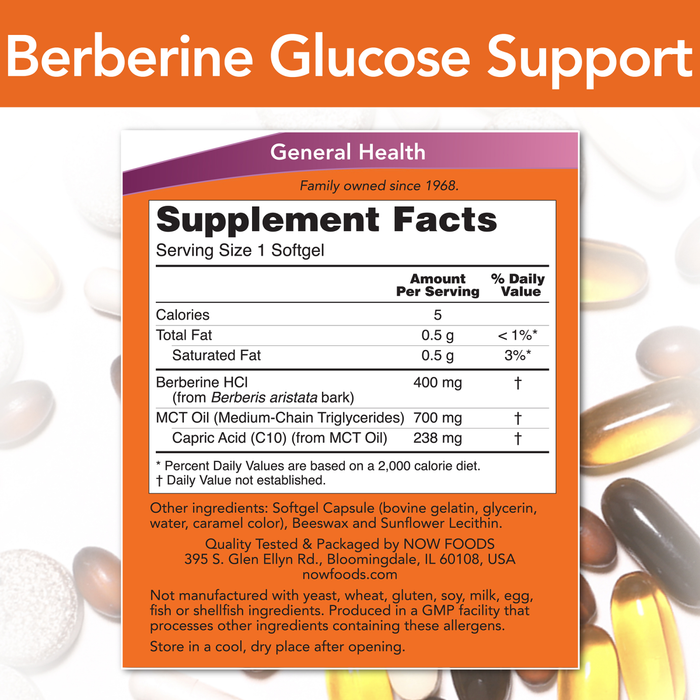 Berberine Glucose Support (90 Softgels) / Berberine Glucose Support