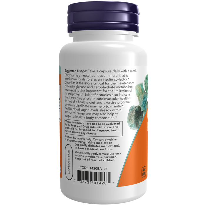 Chromium Picolinate 200 mcg (100 Veg Caps) / Chromium Picolinate 200 mcg