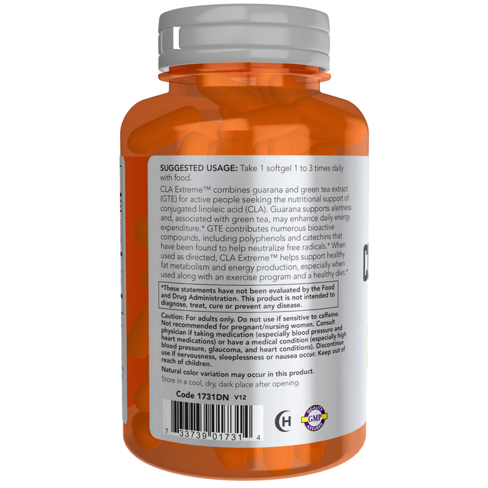 CLA EXTREME, Control de Peso (90 softgels), NOW