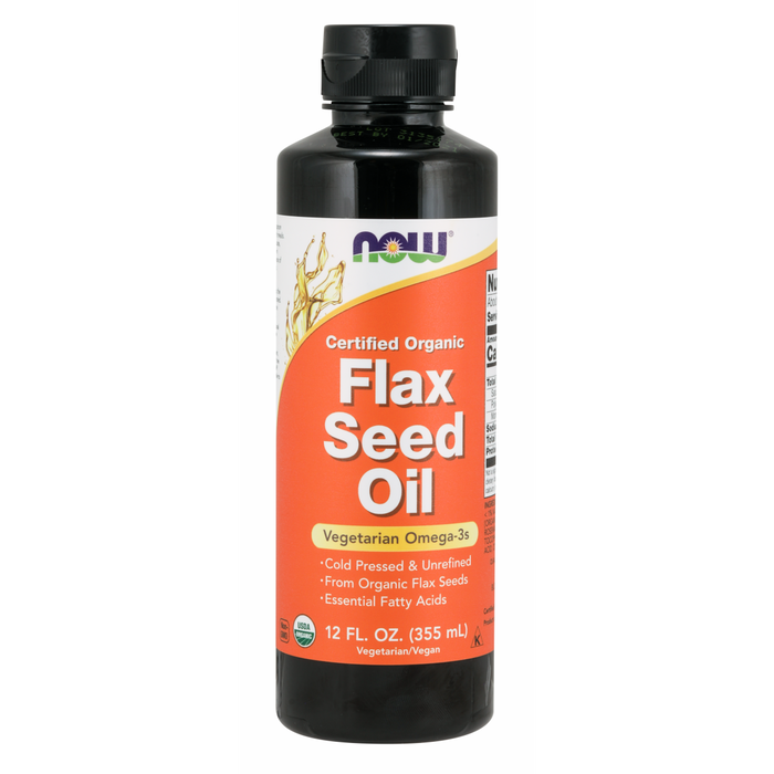 Organic Flax Seed Oil Liquid (12 fl. oz ) /Flax Seed Oil Liquid, Organic