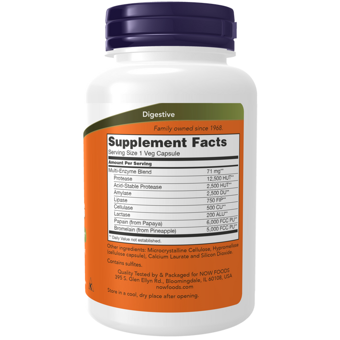 Plant Enzymes (120 Veg Capsules)/ Plant enzymes
