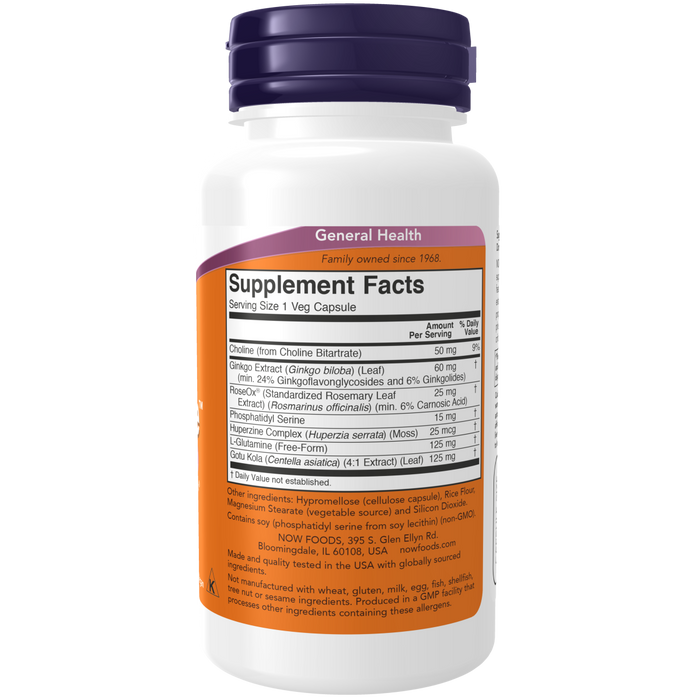 Brain Elevate™ Funcion Cognitiva (60 vcaps)