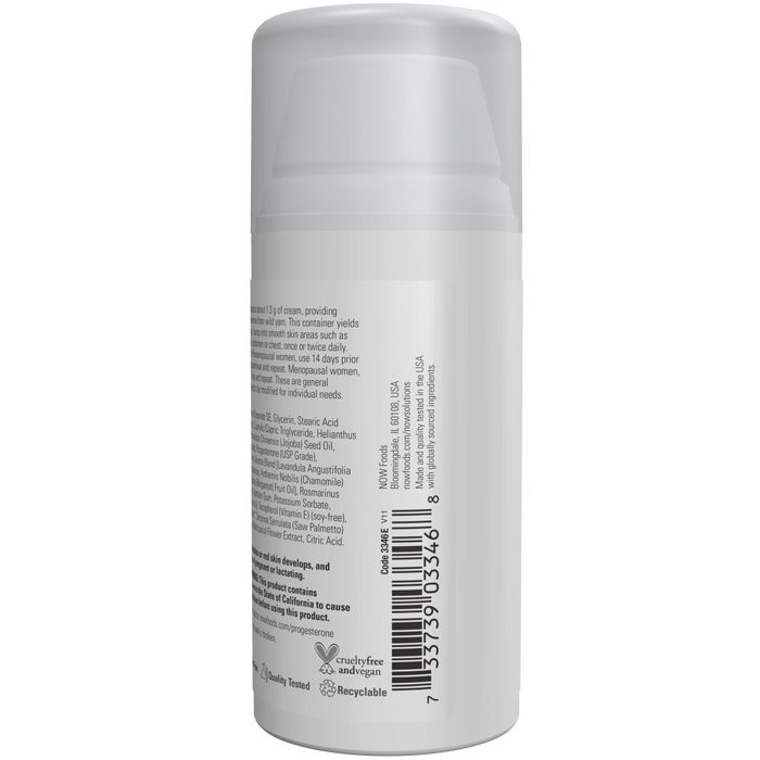 Progesterone from Wild Yam with Lavender Balancing Skin Cream (3oz) /Progesterone from Wild Yam with Lavender Balancing Skin Cream