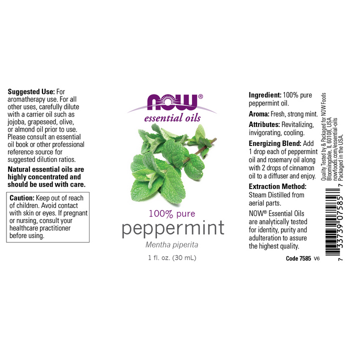 Aceite Esencial de Menta (1 fl oz/30ml)