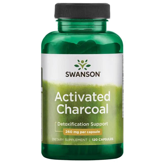 Carbon Activado (120 caps), Swanson