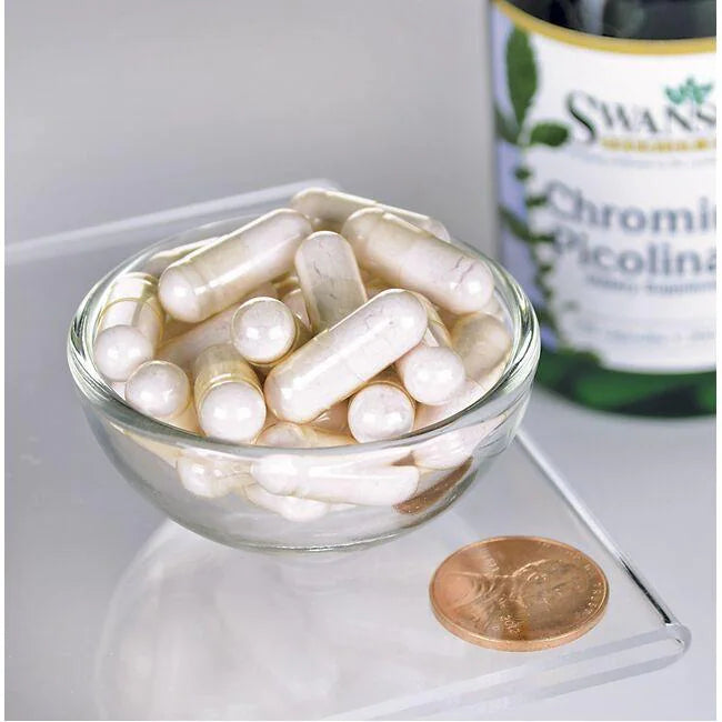 Picolinato De Cromo 200 mcg (100 caps), Swanson