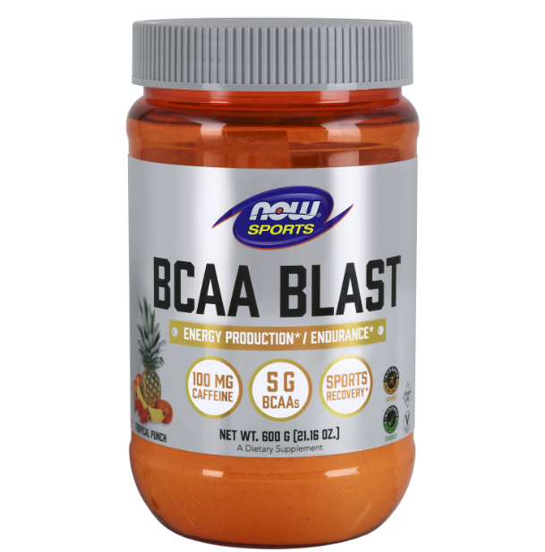 BCAA BLAST, Polvo Sabor a Ponche Tropical (600gr)
