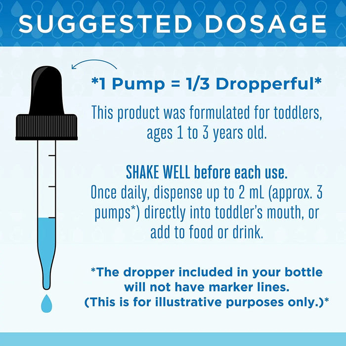 Organic Ionic Zinc Toddler Liquid Drops 2oz (60ml) Mary Ruth