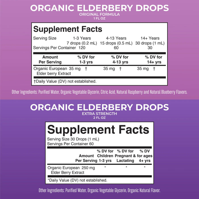Elderberry Organico, Liquido (1 fl oz/30ml), Mary Ruth´s