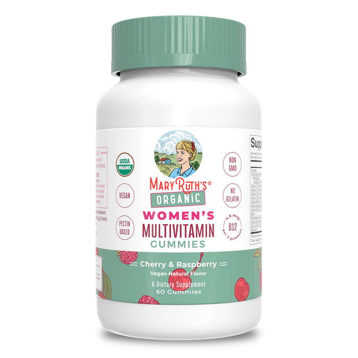 Women's Organic Multivitamin Gummies 60 Gummies Mary Ruth